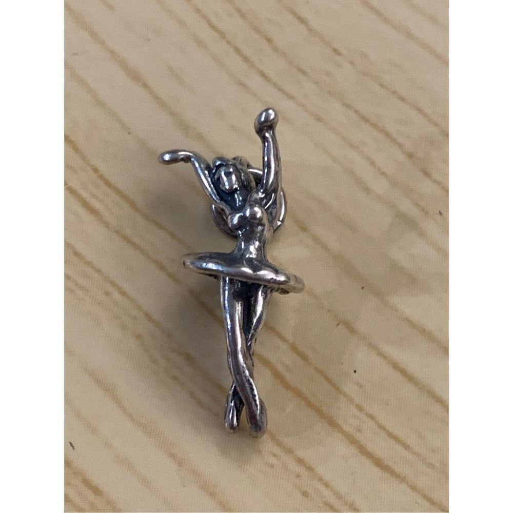 Ballet Dancer Sterling Silver Jewelry Charm #dance #ballerina #vintage
